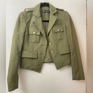 Olive green blazer
